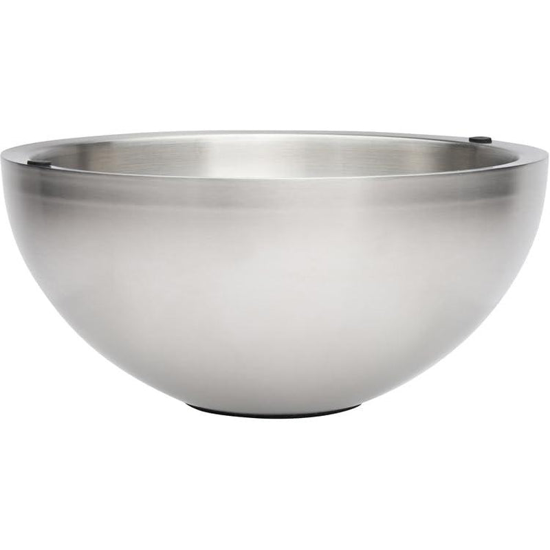 Dip Chiller Bowl - Large 35Oz Capacity - Frozen Ice Stainless Steel Party Serving Bowl - Insulated Dip Dish Platter Keeps Salsa, Guacamole, Condiments, Sauces, Salad & Food Hot or Cold (1 Bowl)