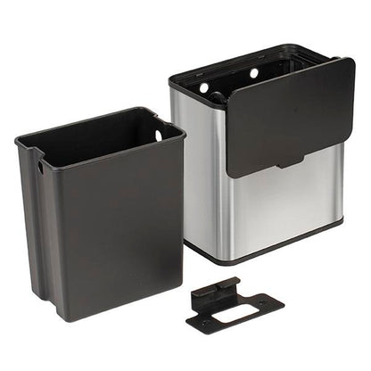 GLAD SS under COUNTER KITCHEN BIN 6L / 1.5G W/Antimicrobial LID SIOC Cabinet Plastic